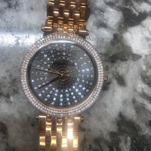 Michael Kors rose gold watch